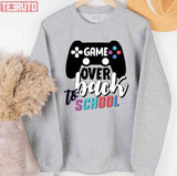 Game Over Back To School Video Game Quote Unisex T-Shirt