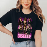 Giselle Of Aespa Pink Design Unisex Sweatshirt