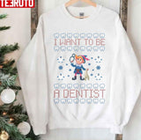 Hermey The Elf I Want To Be A Dentist Rudolph The Red-Nosed Reindeer Ugly Christmas Unisex Sweatshirt