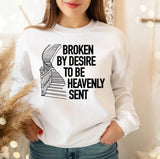 Broken Desire To Be Heavenly Sent Album Lewis Capaldi Unisex Sweatshirt