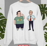 Funny Cartoon Art Shaun Of The Dead Unisex Sweatshirt
