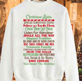 Christmas Rules Sweatshirt