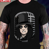 Alice Cooper With The Mic Unisex T-Shirt