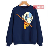 Aang Big Head Chibi Avatar The Last Airbender Unisex Sweatshirt