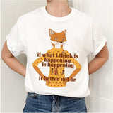 Foxy Lady + Quote Fantastic Mr Fox Unisex Sweatshirt