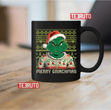 Grinch Christmas Pattern Christmas Unisex Sweatshirt
