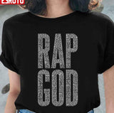 Eminem Rap God Lyrics Unisex Sweatshirt
