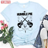 Guitar Vintage Logo Humble Pie Unisex T-Shirt