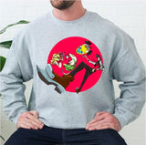 All Characters In Space Dandy Anime Unisex Sweatshirt
