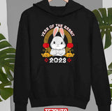Classic Chinese Zodiac Year Of The Rabbit Cute Chinese New Year 2023 Unisex Sweatshirt