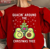 Guacin Around The Christmas Tree Unisex Sweatshirt