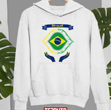 Great World Cup Qatar 2022 Brazil Design Unisex Sweatshirt