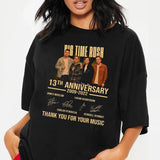 13th Anniversary Big Time Rush 2009 - 2022 Pop Band Thank You For Your Music Unisex T-Shirt