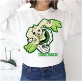 Green Design Terriermon Digimon Unisex Sweatshirt