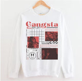 Brutalism Design Gangsta Boo Unisex Sweatshirt