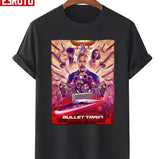 Bullet Train Movie 2022 Brad Pitt And The Cast Fanart Unisex T-Shirt