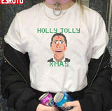 Faux Knitted Holly Jolly Xmas Unisex Sweatshirt