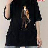 Gentlemen Harry Styles Don't Worry Darling Minimalist Art Unisex T-shirt