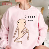 Honest Blob Says No Funny Unisex Sweatshirt