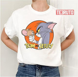 Frenemies Premium Tom And Jerry Unisex Tank Top