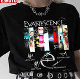 Evanescence Members Signatures Unisex Hoodie
