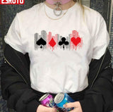 Alice In Borderland Buildings And Playing Cards Unisex T-Shirt
