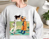 Frieza Vs Kakarott Funny Dbz Dragon Ball Unisex Sweatshirt