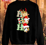 Guinea Pig Ho Ho Ho Christmas Unisex Sweatshirt