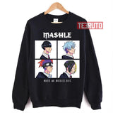 Grunge Style Mashle Magic And Muscles Unisex T-Shirt