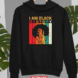 Grunge Black History Month Afro Melanin Black Women Afro American Unisex T-shirt