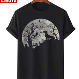 Dachshund And Moon Halloween Dachshund Lovers Pet Owner Unisex Sweatshirt