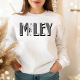 Diva Miley Logo Design Miley Cyrus Unisex Sweatshirt
