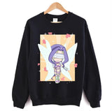 Chibi Fairymon Long Digimon Unisex Sweatshirt