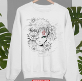 Aesthetic Design Gaara Character In Naruto Unisex Sweatshirt