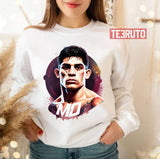 Digital Portrait Of Brandon Moreno Unisex Sweatshirt
