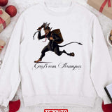 Grus Vom Krampus Unisex Sweatshirt