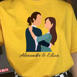 Alexander And Eliza Hamilton Unisex T-Shirt