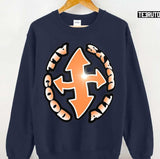 Iconic Design Daniel Ricciardo Helmet Symbol Unisex Sweatshirt