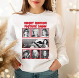 Group Shot Yearbook Box Up The Rocky Horror Picture Show Unisex Sweatshirt