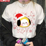 Bt21 Bts Santa Chimmy Jimin Lovers Merry Christmas Unisex Sweatshirt