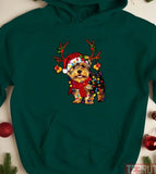 Christmas Reindeer Yorkie Unisex Sweatshirt