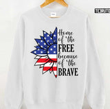 Home Of The Free Because Of The Brave Unisex T-Shirt