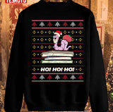 Funny Cool Worm Books Reading Christmas Unisex Sweatshirt
