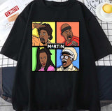 90s Sitcom Martin Multi Characters Art Unisex T-shirt