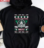 Aliens Ugly Christmas Sweater They Mostly Come At Night Unisex Sweatshirt