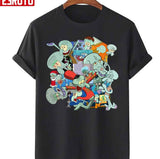 A Jumble Of Squidwards Unisex T-Shirt