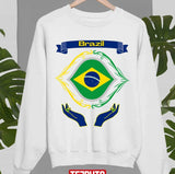 Great World Cup Qatar 2022 Brazil Design Unisex Sweatshirt