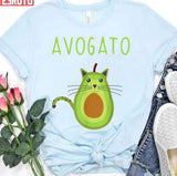 Hug Me Right Meow Avogato Cute Art Unisex T-Shirt
