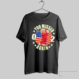 0 2 You Missed Again Trump Retro Shirt