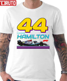 #44 Lewis Hamilton F1 Mercedes Amg Petronas Formula One Team 2022 Unisex T-shirt